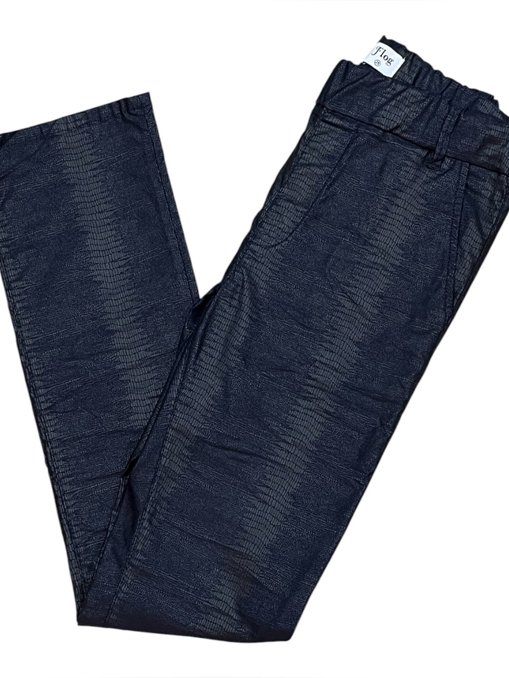 Bevy Flog Snakeskin Slim Pants Indie Sleaze Python Shiny Festival Alt Rock Y2K